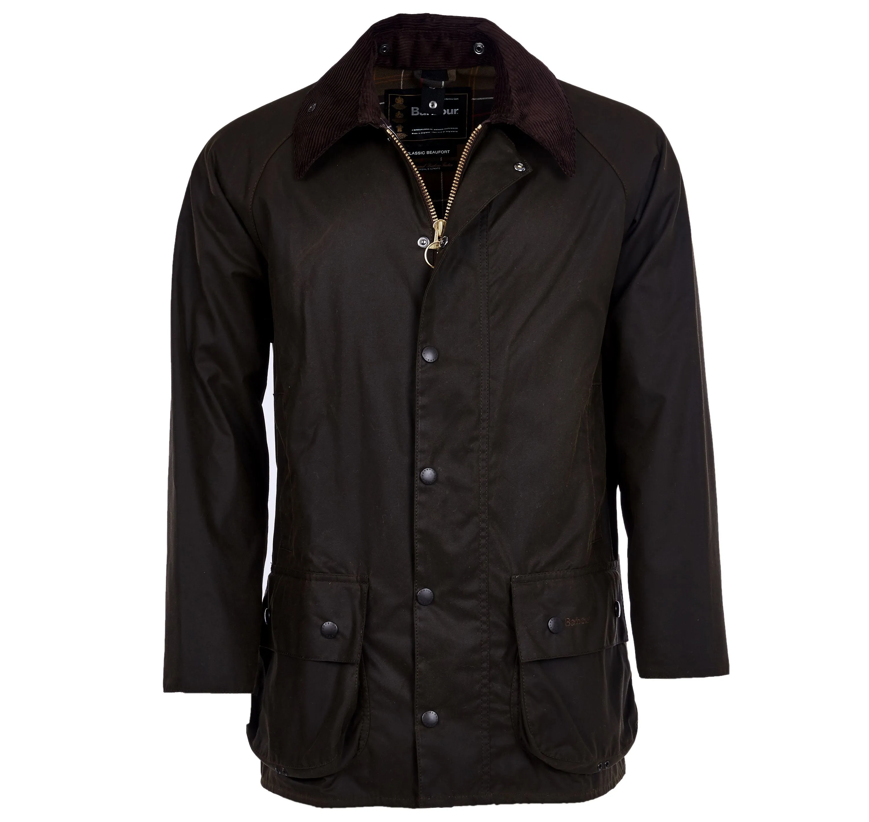 BARBOUR CLASSIC BEAUFORT® WAX JACKET - OLIVE