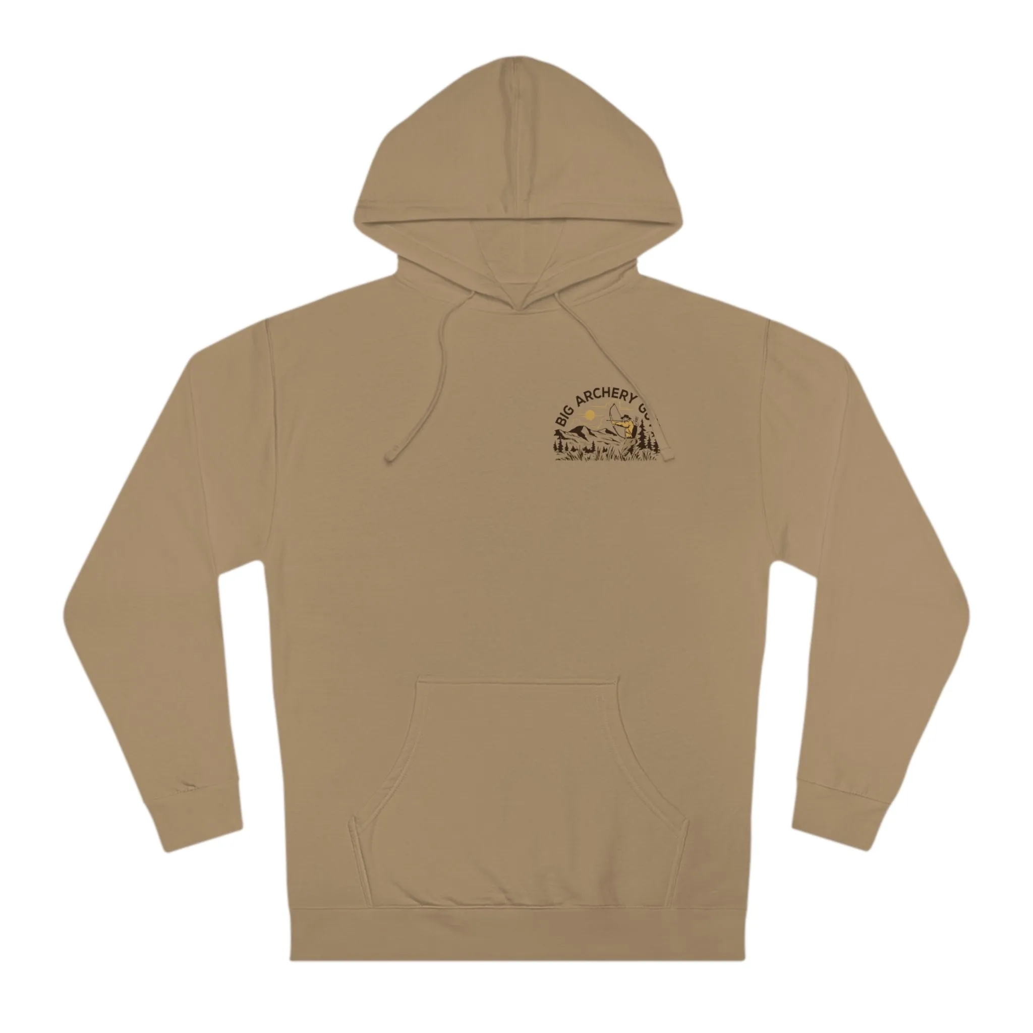Big Archery Guy Badge Hoodie