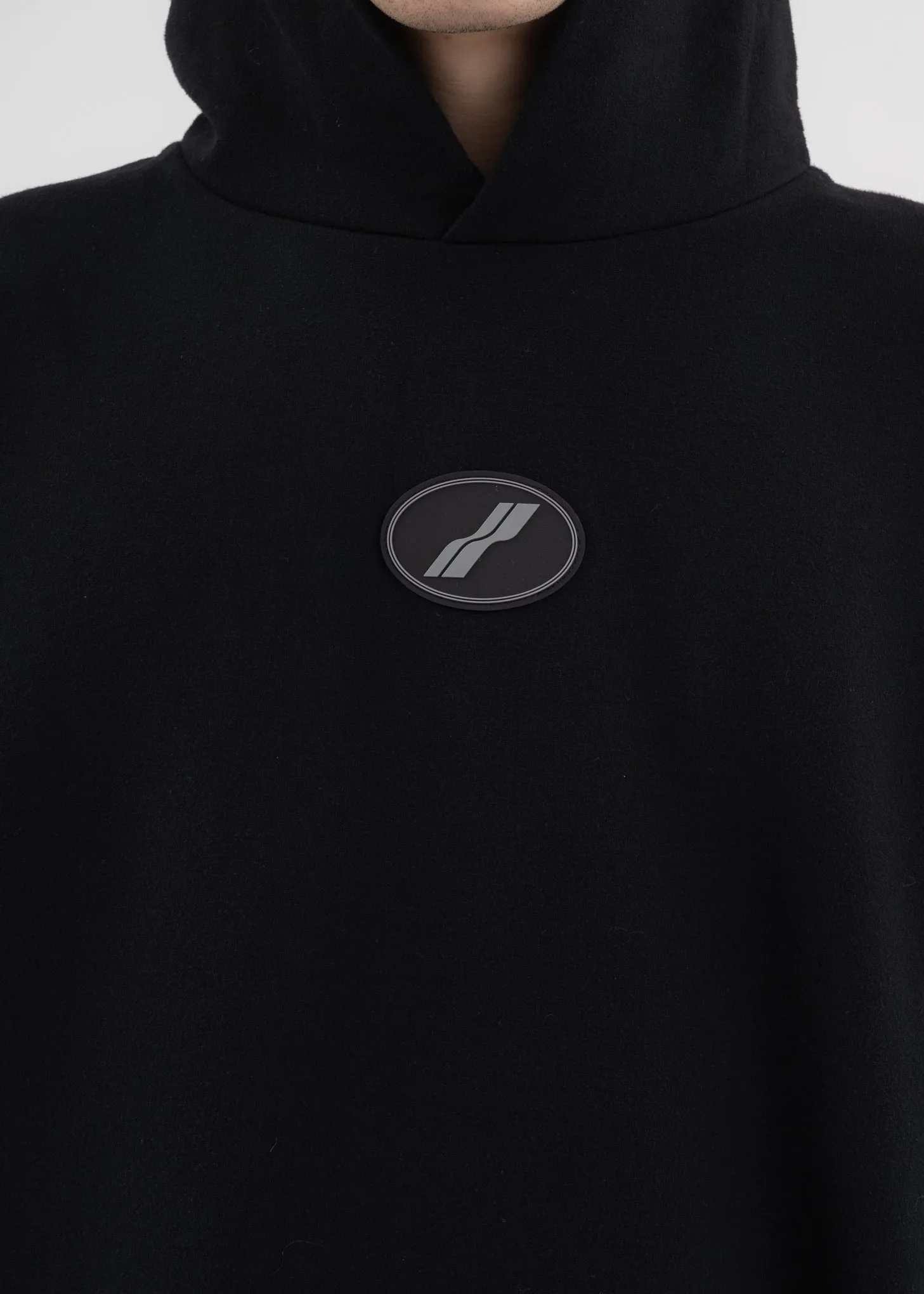 BLACK SYMBOL WAPPEN HOODIE