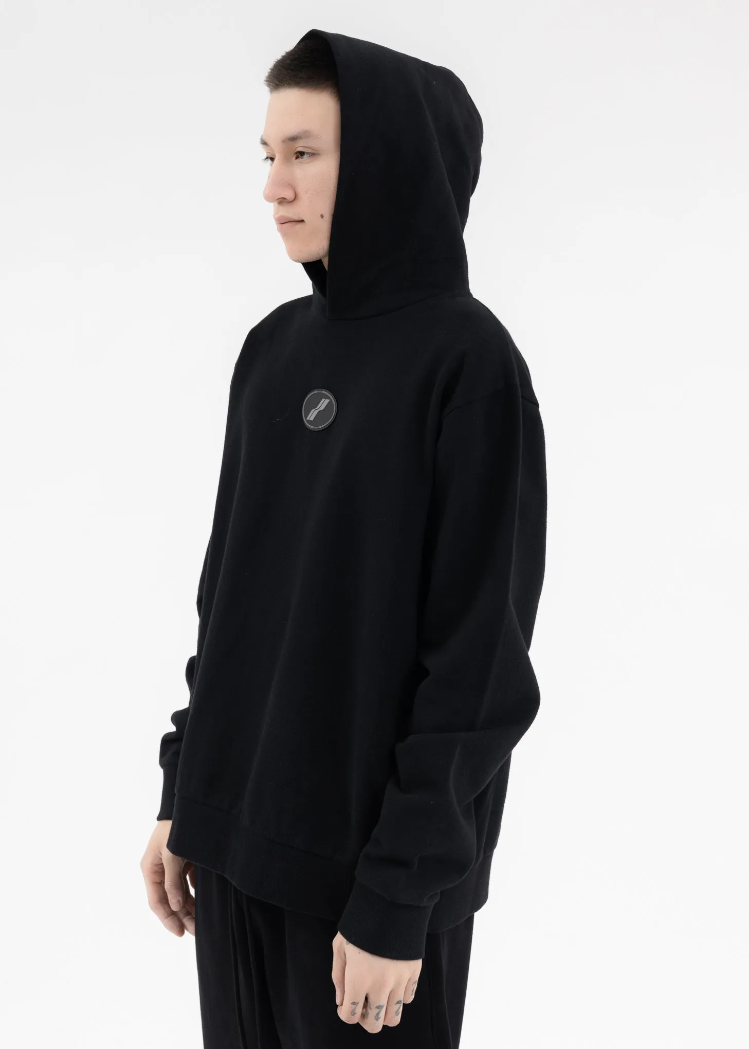 BLACK SYMBOL WAPPEN HOODIE