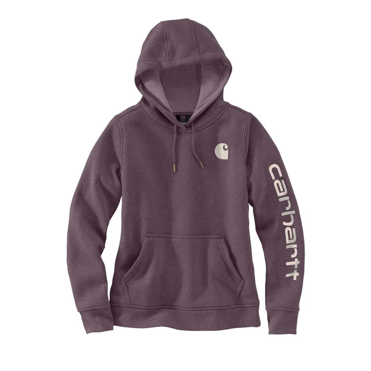 Carhartt Women's Hoodie Relaxed Fit Graphic Pullover Seasonal Colours