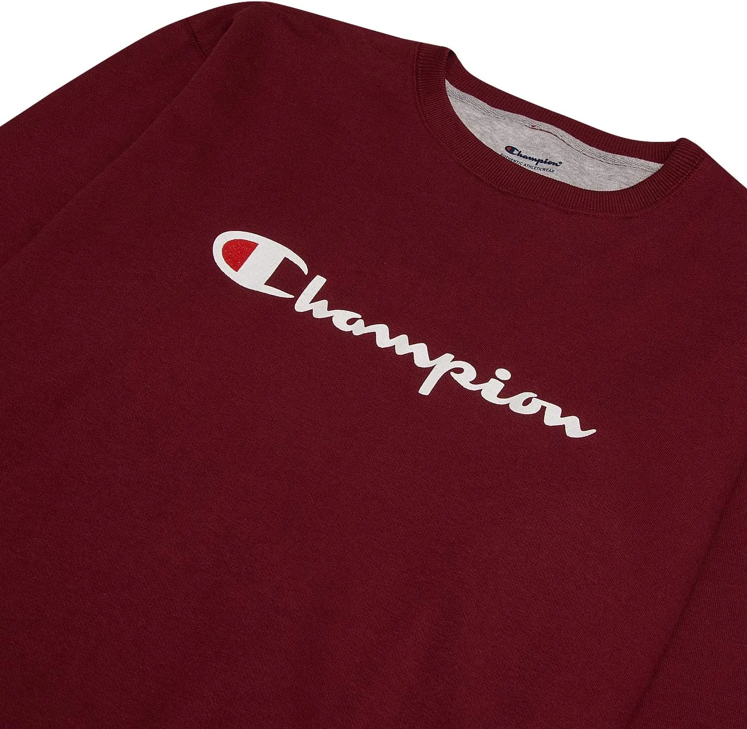 Champion Big and Tall Crewneck Sweatshirt - Cotton Casual Sweatshirt for Men