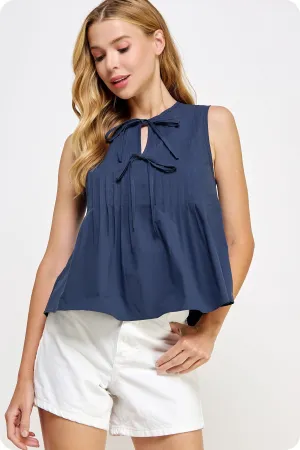 Chic Charm Bow Top