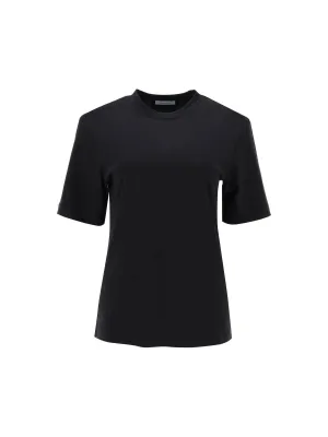 Crewneck T-Shirt in Cotton Silk