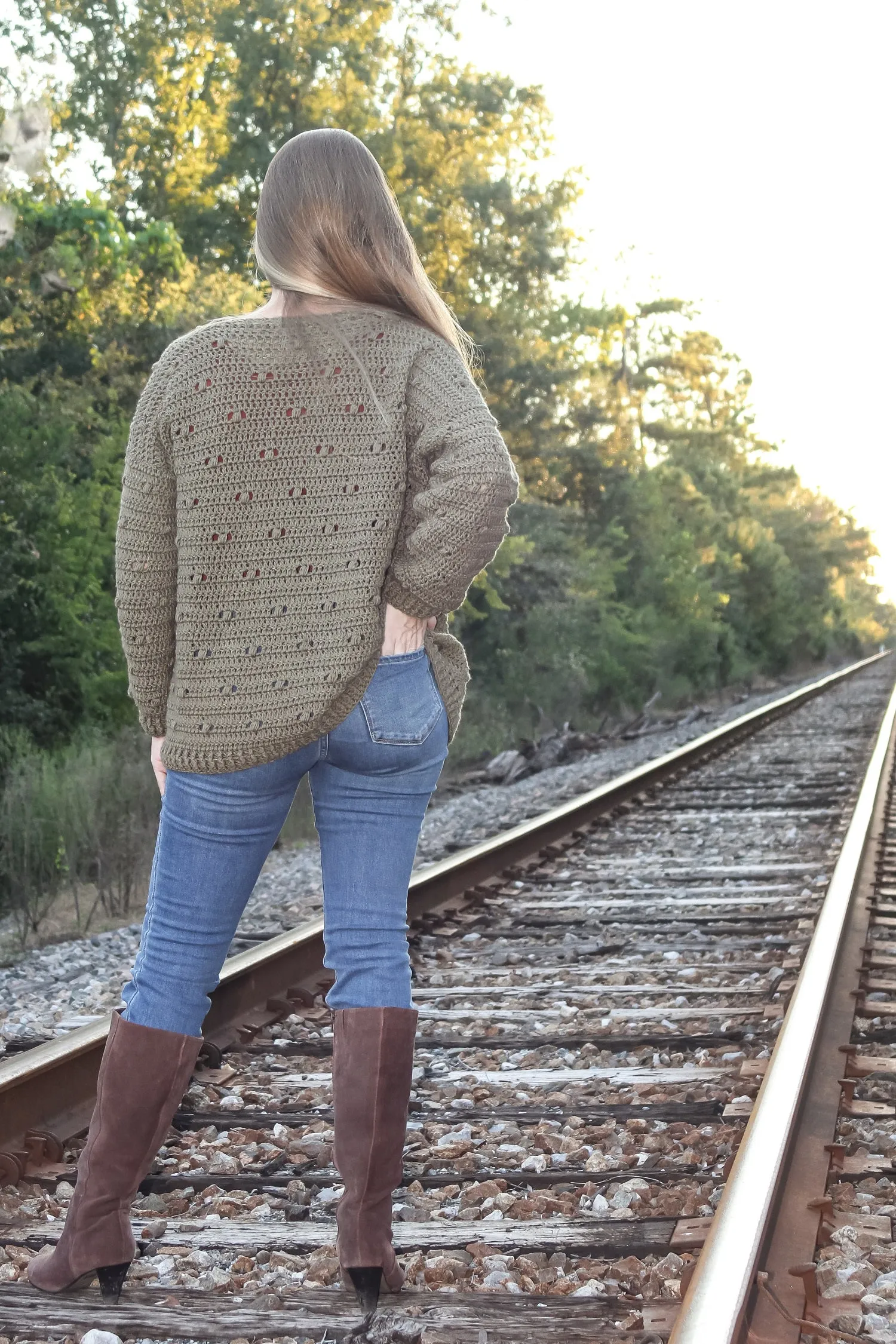 Crochet Kit - Puff Stitch Cardigan