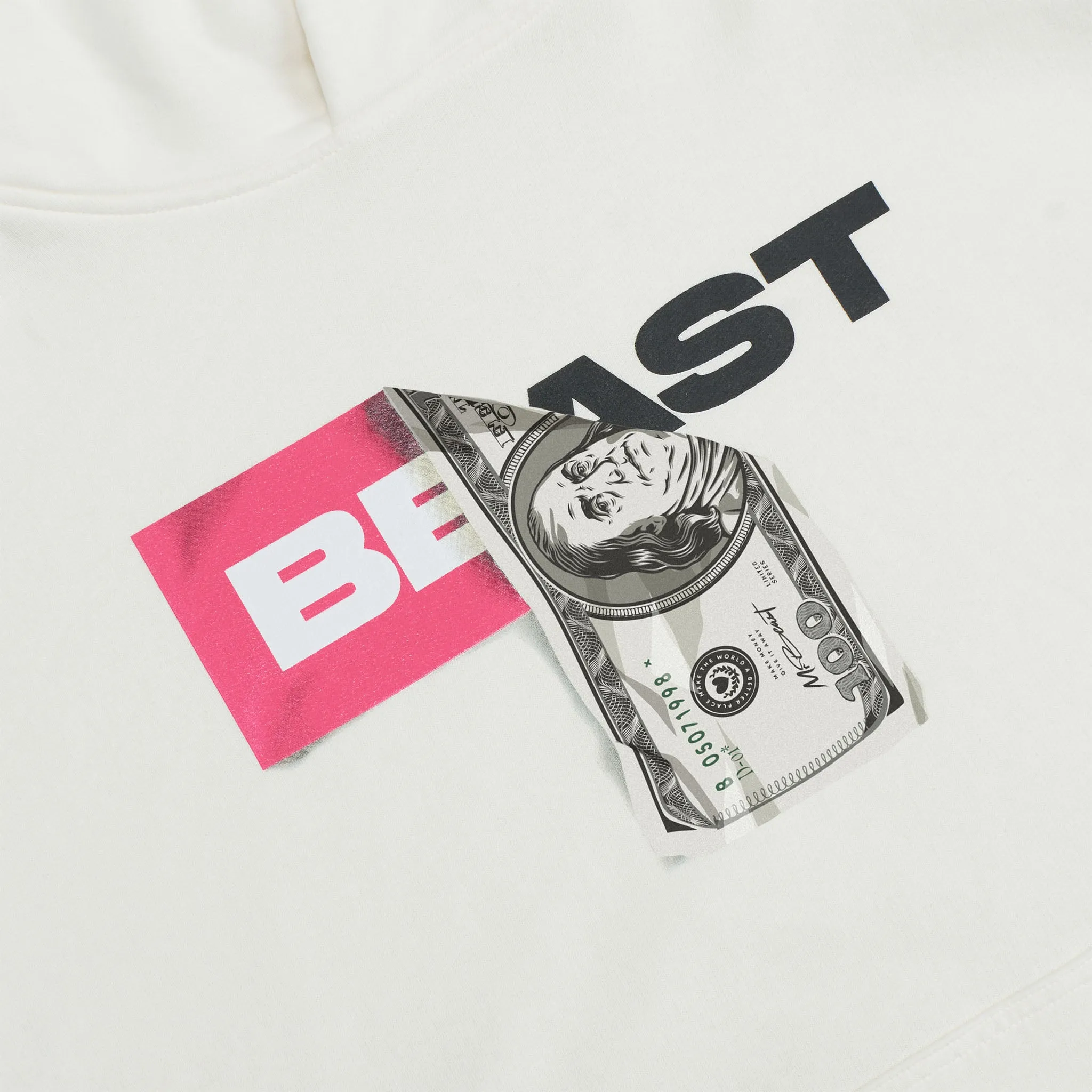 DOLLAR BILL HOODIE - OFF WHITE