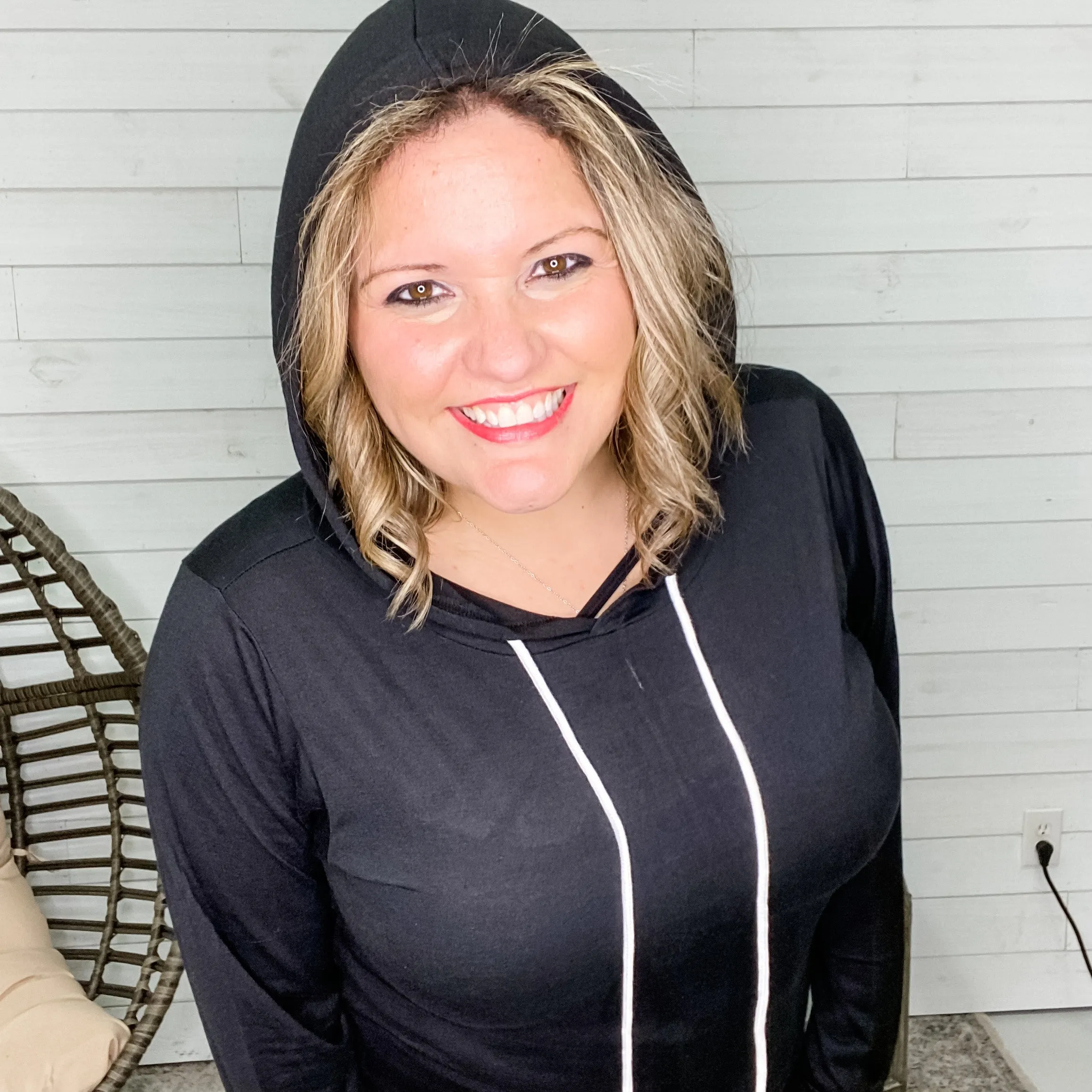 Doorbuster High-Low Relaxed Fit Lightweight Hoodie