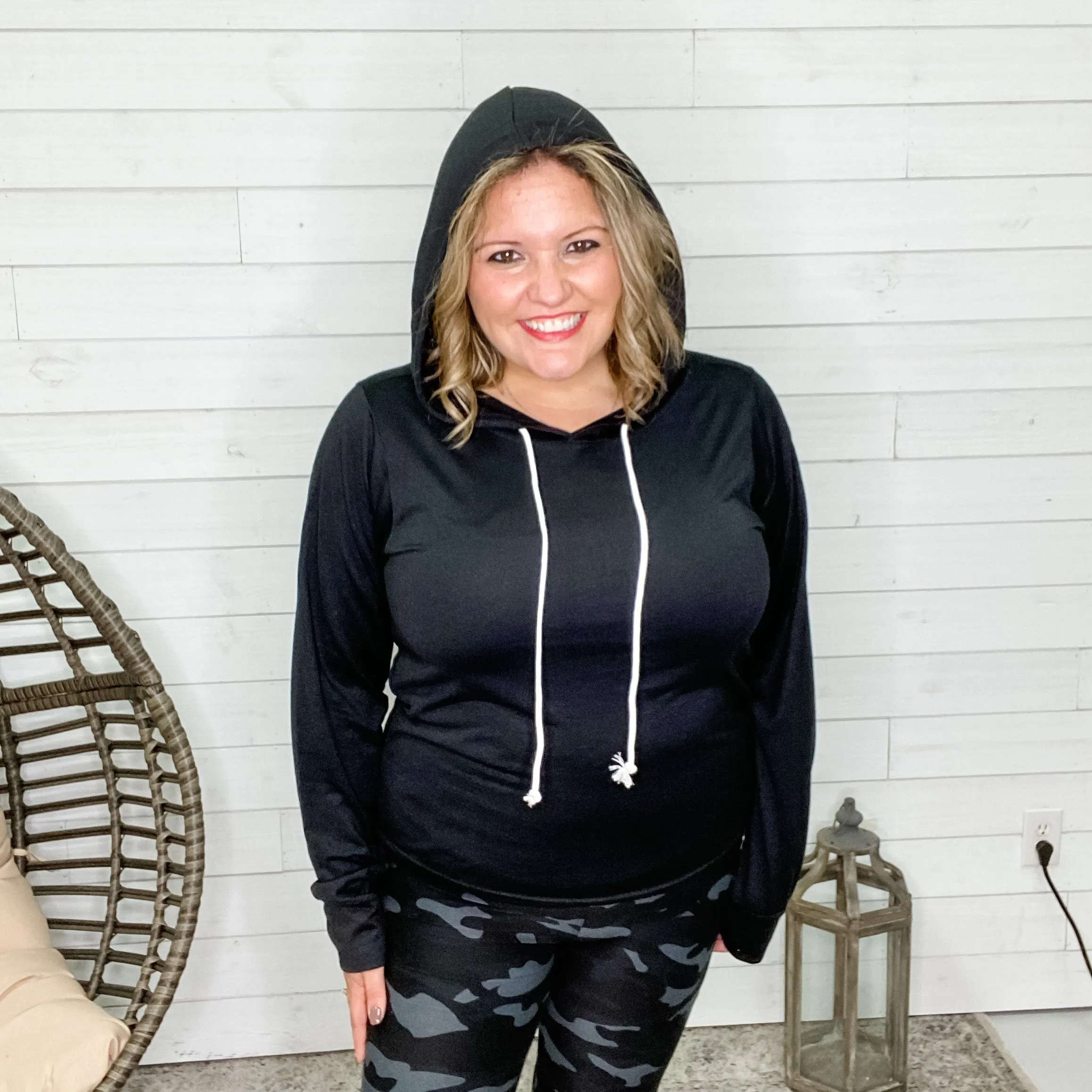Doorbuster High-Low Relaxed Fit Lightweight Hoodie