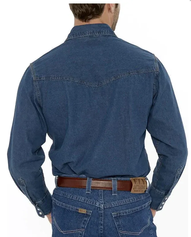 Ely & Walker Men´s Classic Denim Western Shirt