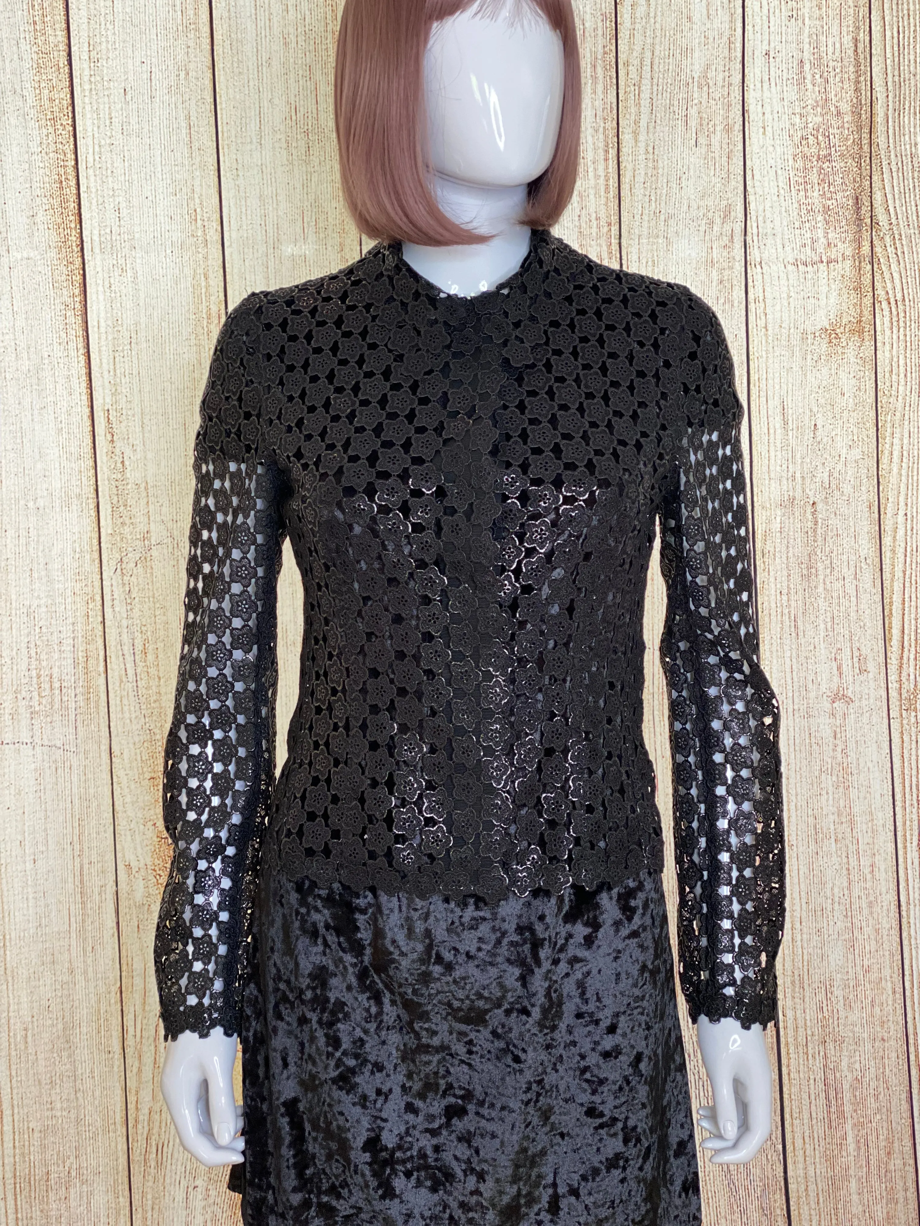 Floral Laser Cut Top