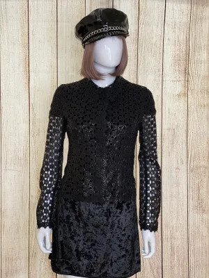 Floral Laser Cut Top
