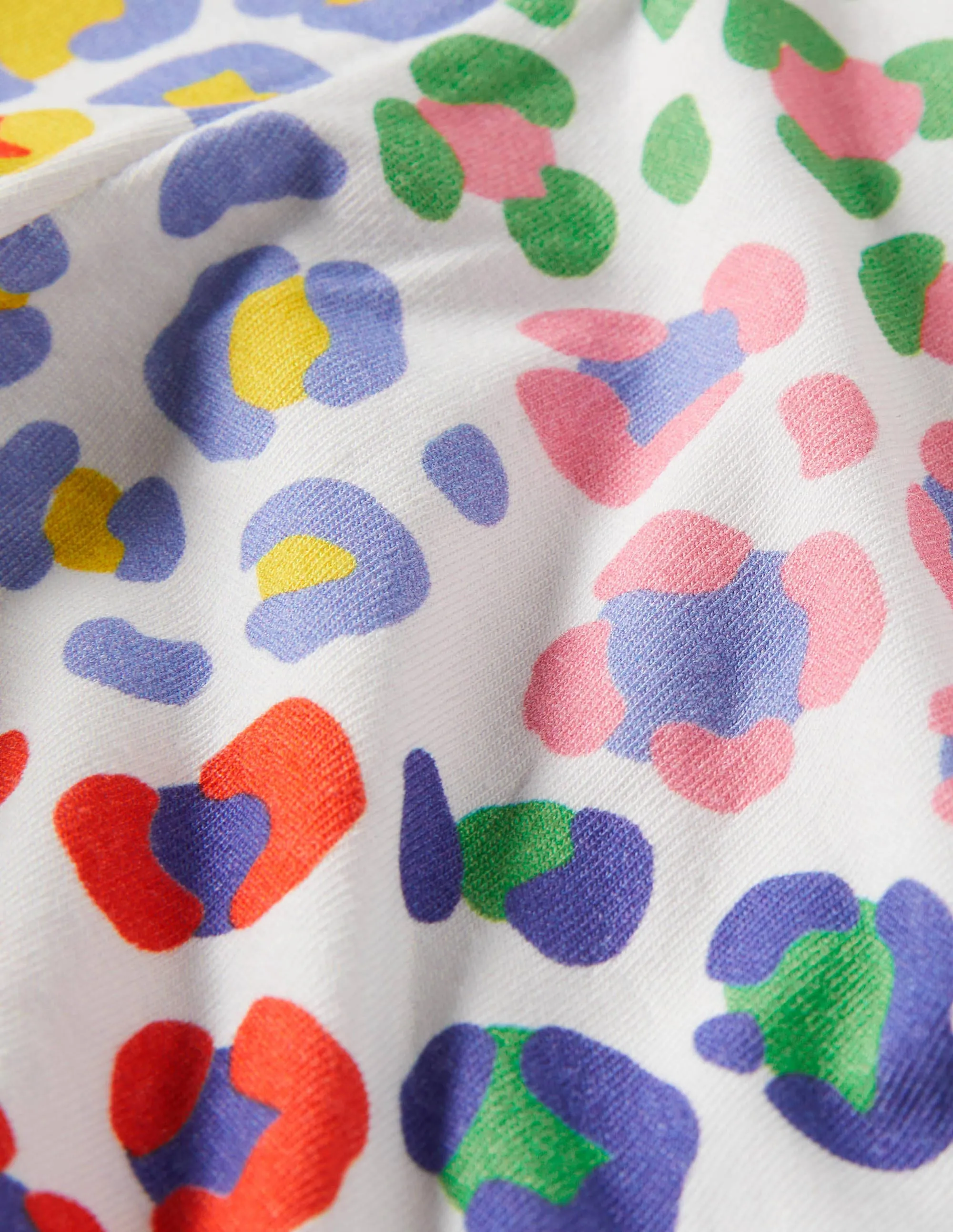 Fun Cropped Leggings-Multi Leopard Print