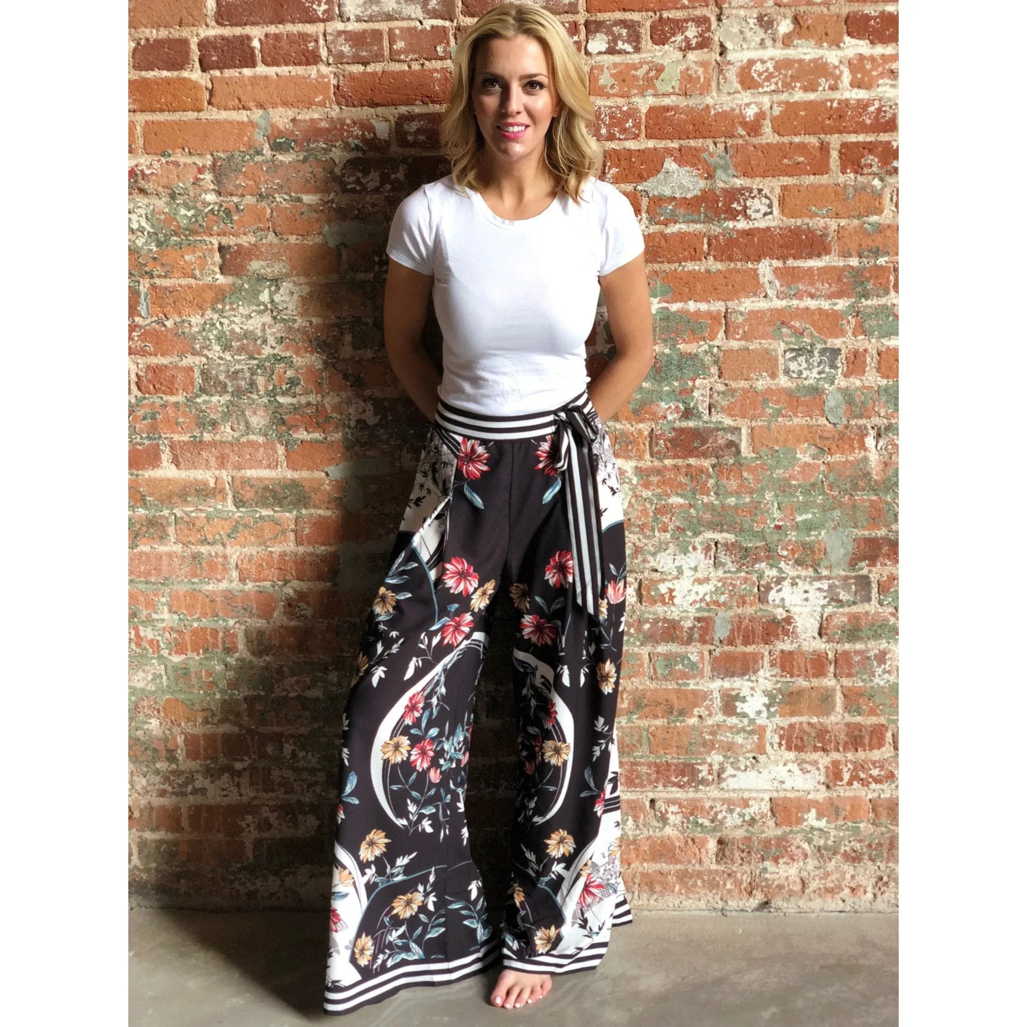 Garden Palazzo Pants