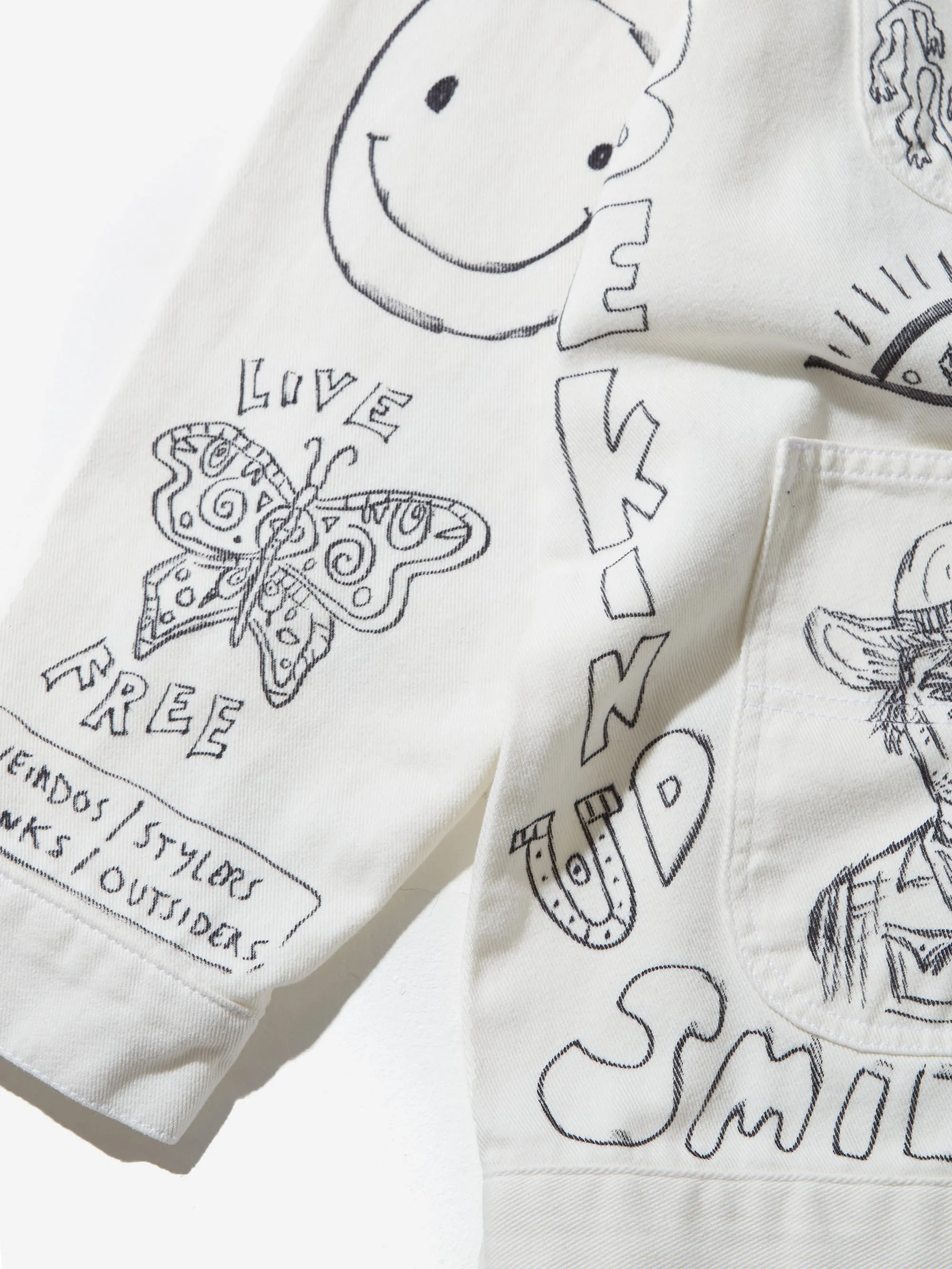 Goodhood x Rebel Yuth Hand Customised Store Worker Jacket - X-Large No 1