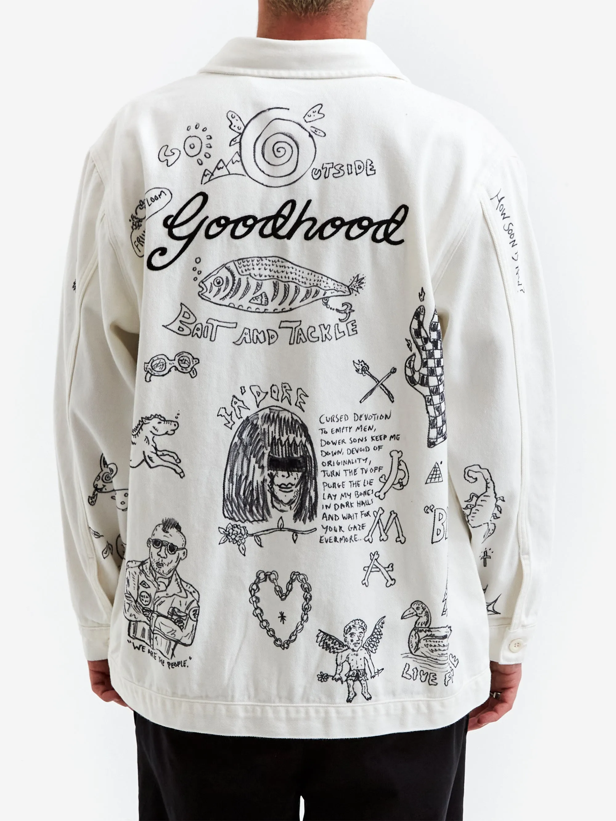 Goodhood x Rebel Yuth Hand Customised Store Worker Jacket - X-Large No 1