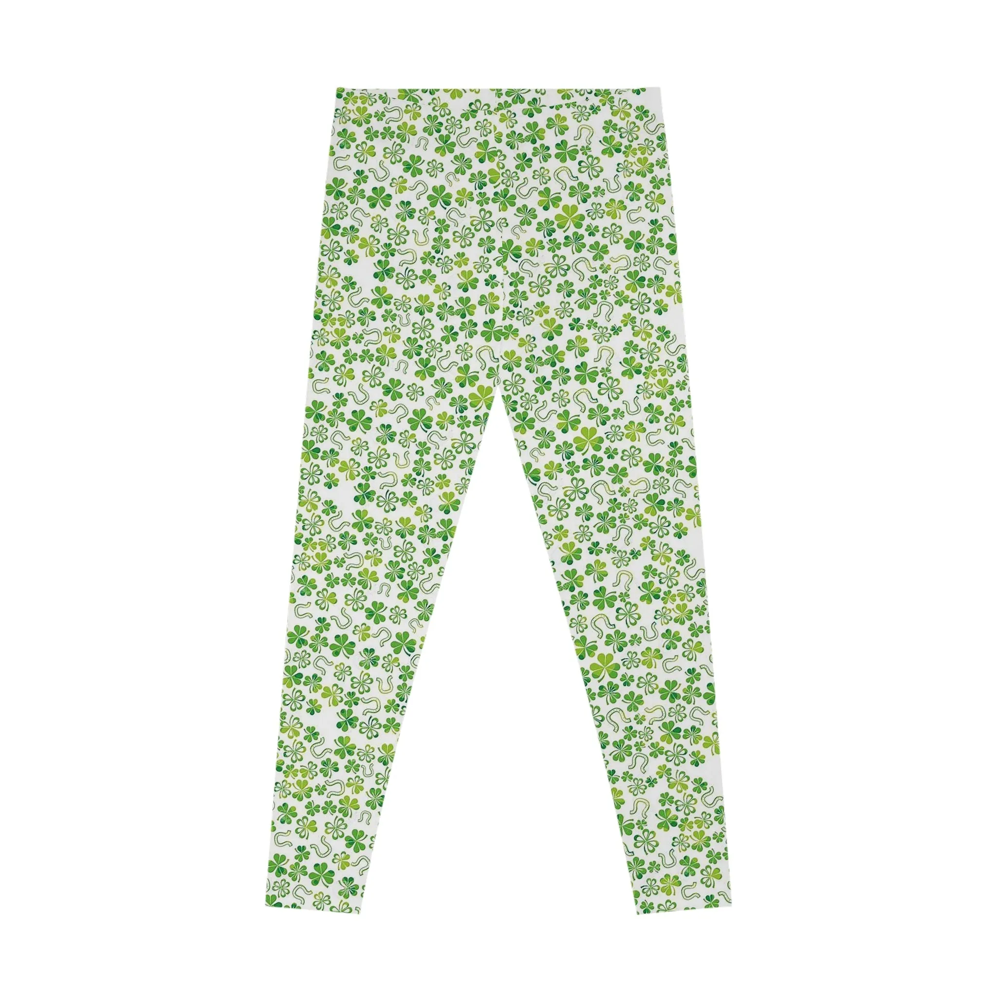 Green Clover Yoga Pants