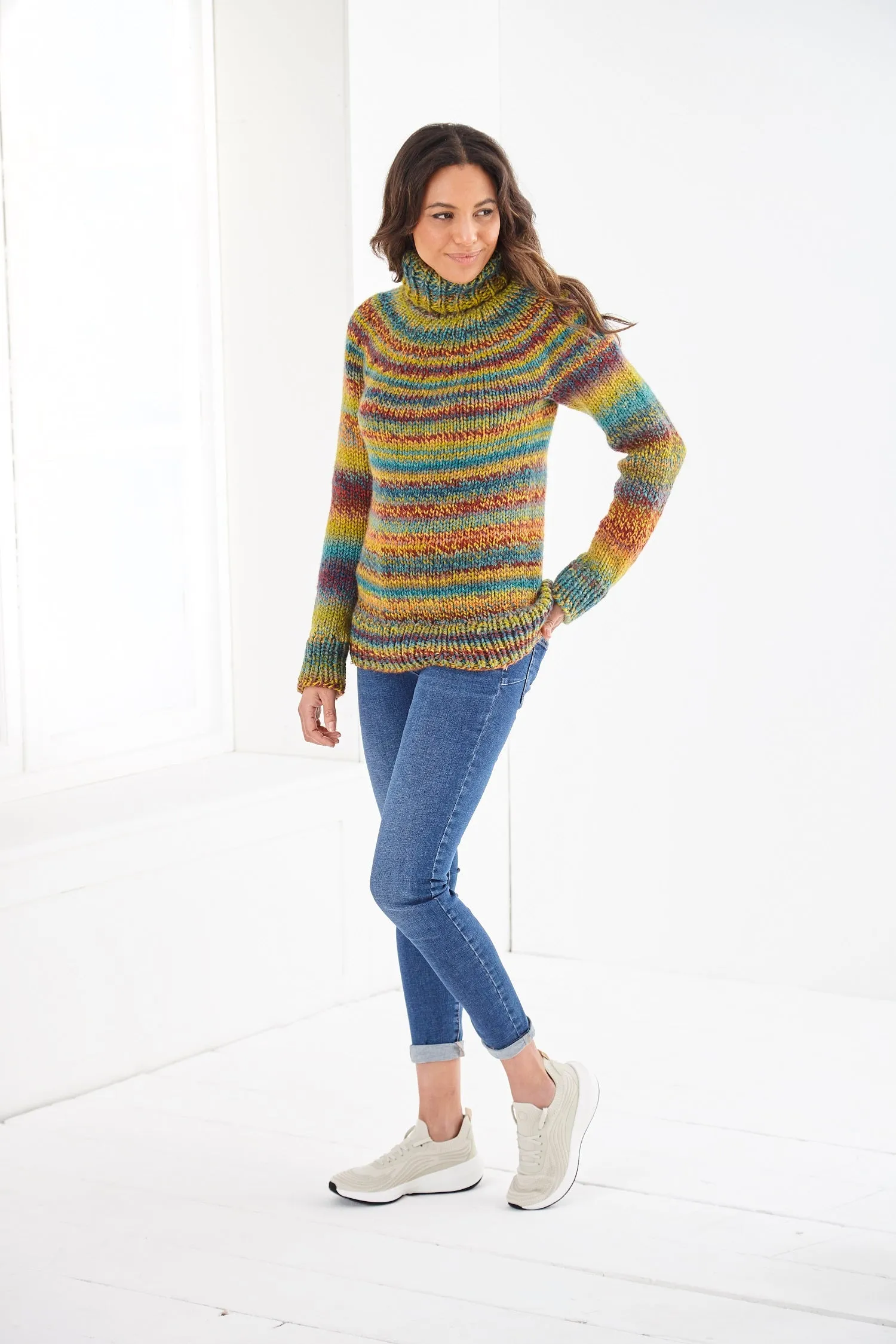 King Cole Super Chunky Knitting Pattern Ladies Sweaters 6195