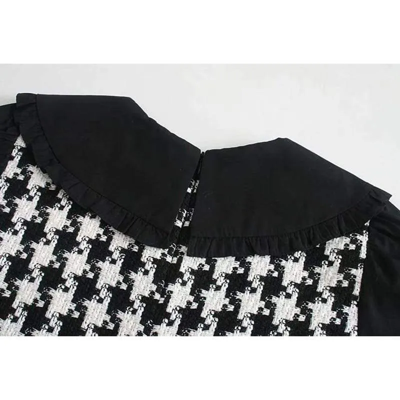 Knitted Crop Sweater Pullover Tops