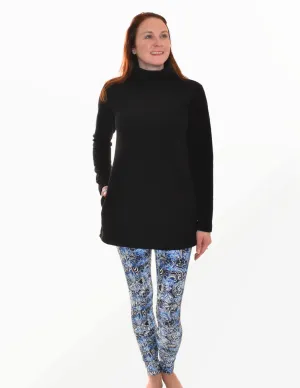 Leggings- Denim Floral