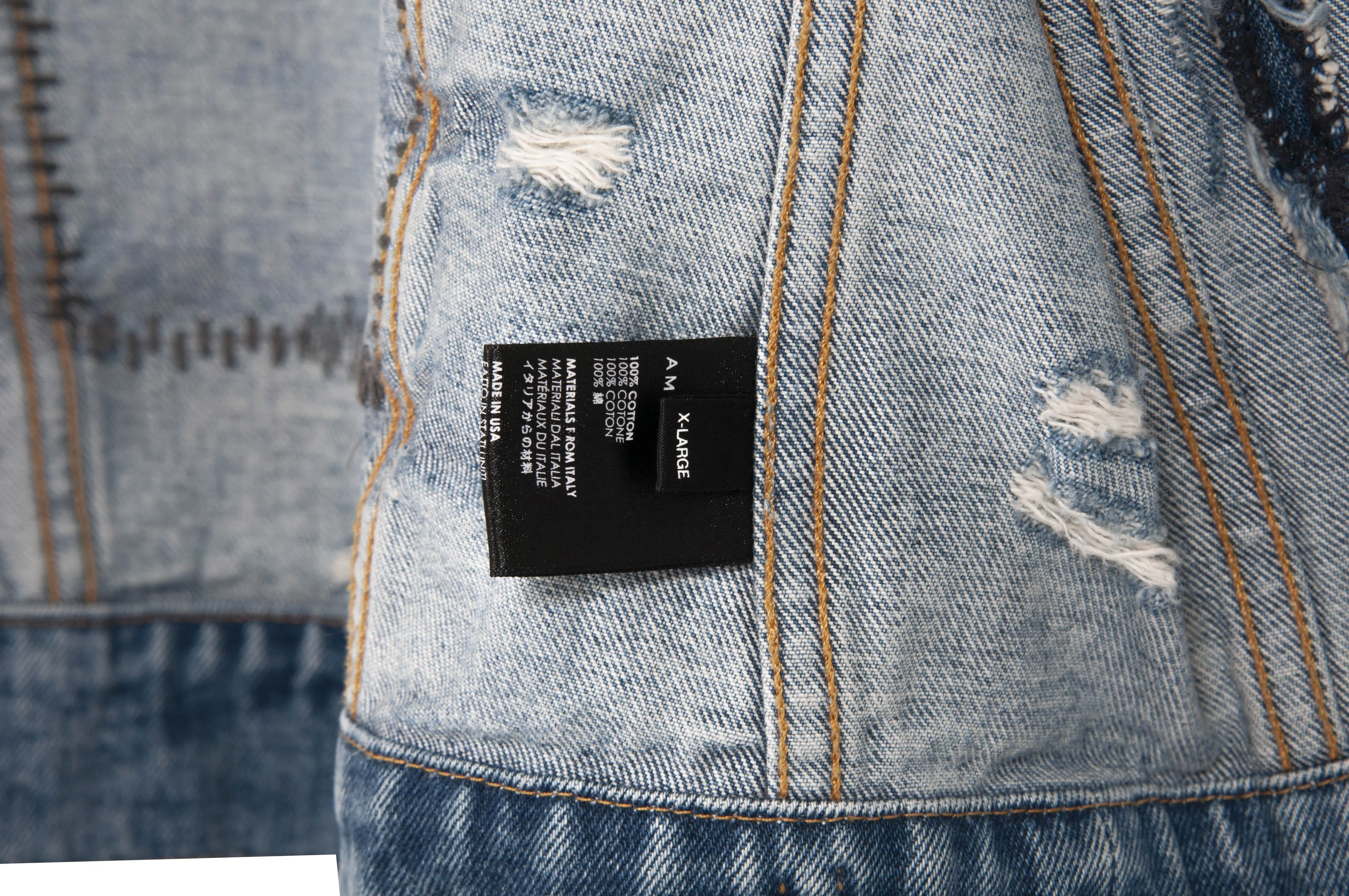 Light Wash Denim Trucker