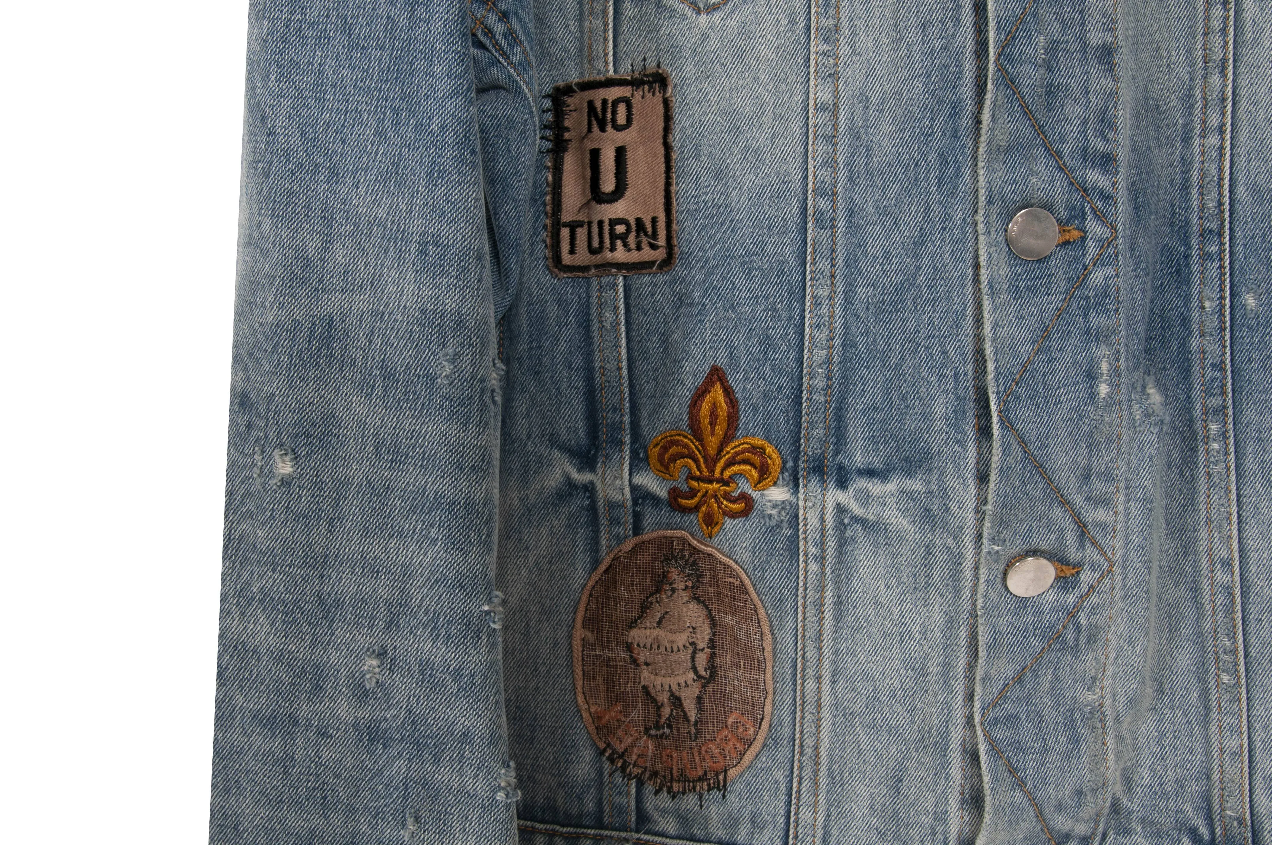 Light Wash Denim Trucker