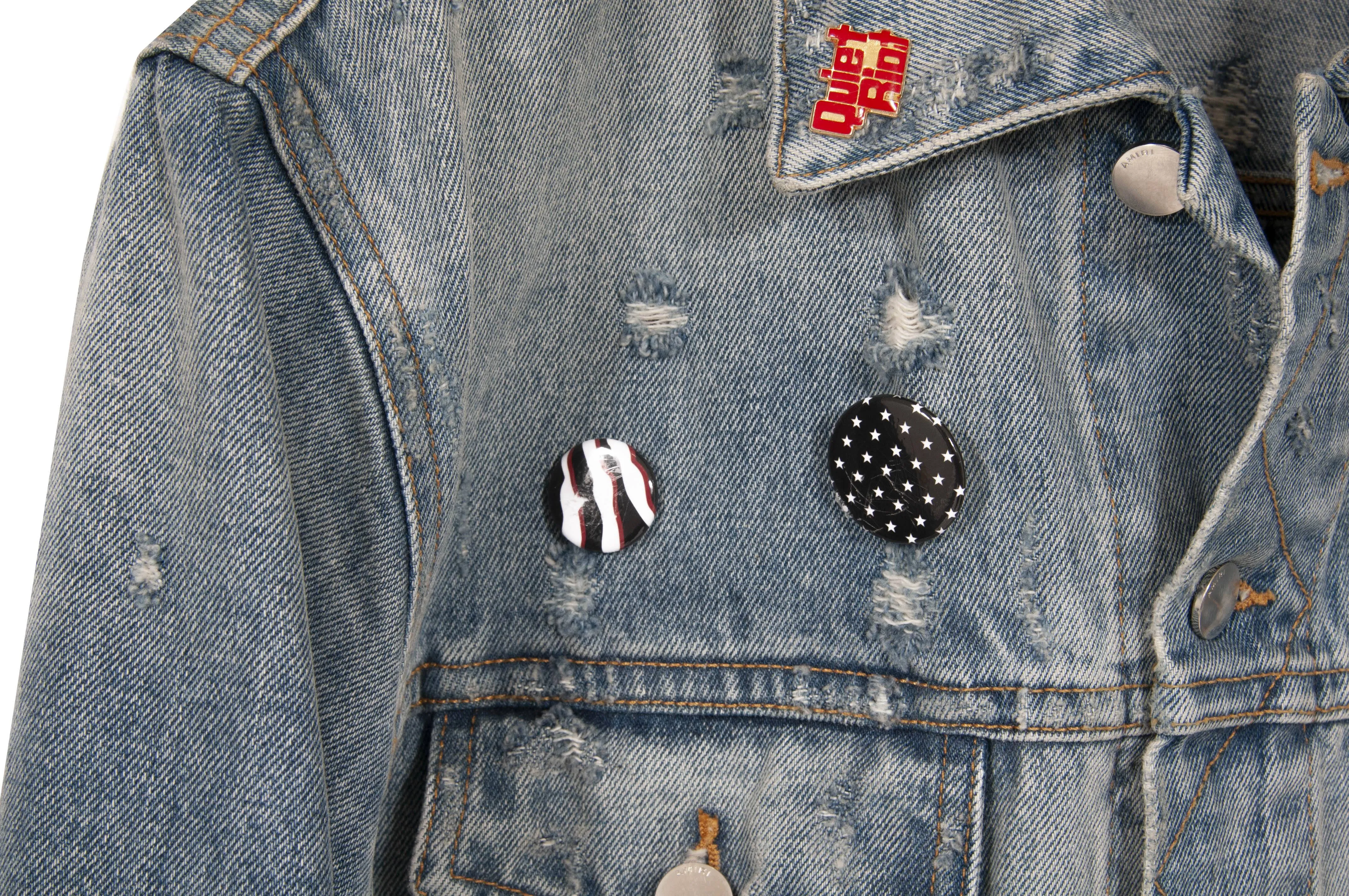 Light Wash Denim Trucker