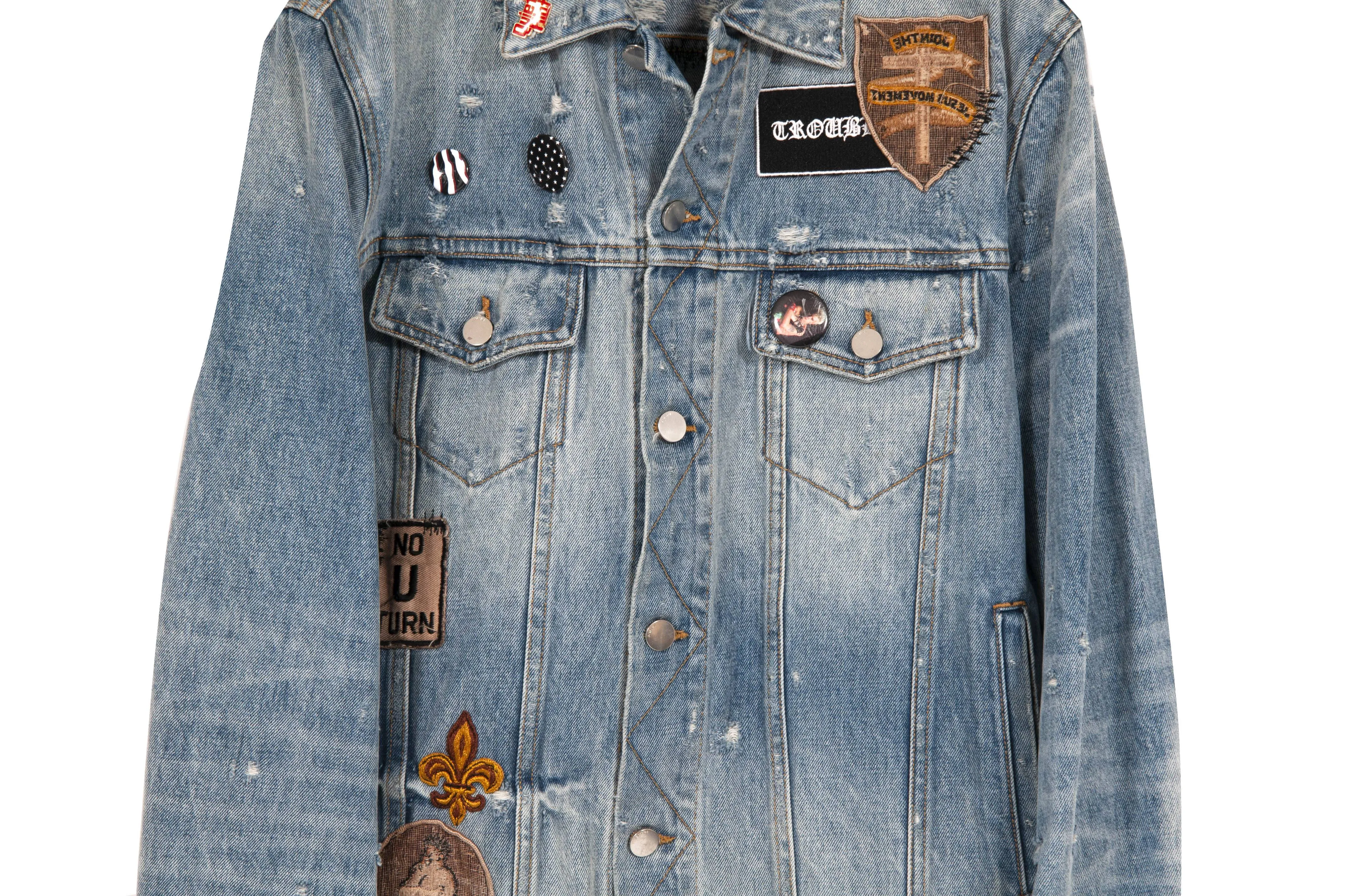 Light Wash Denim Trucker
