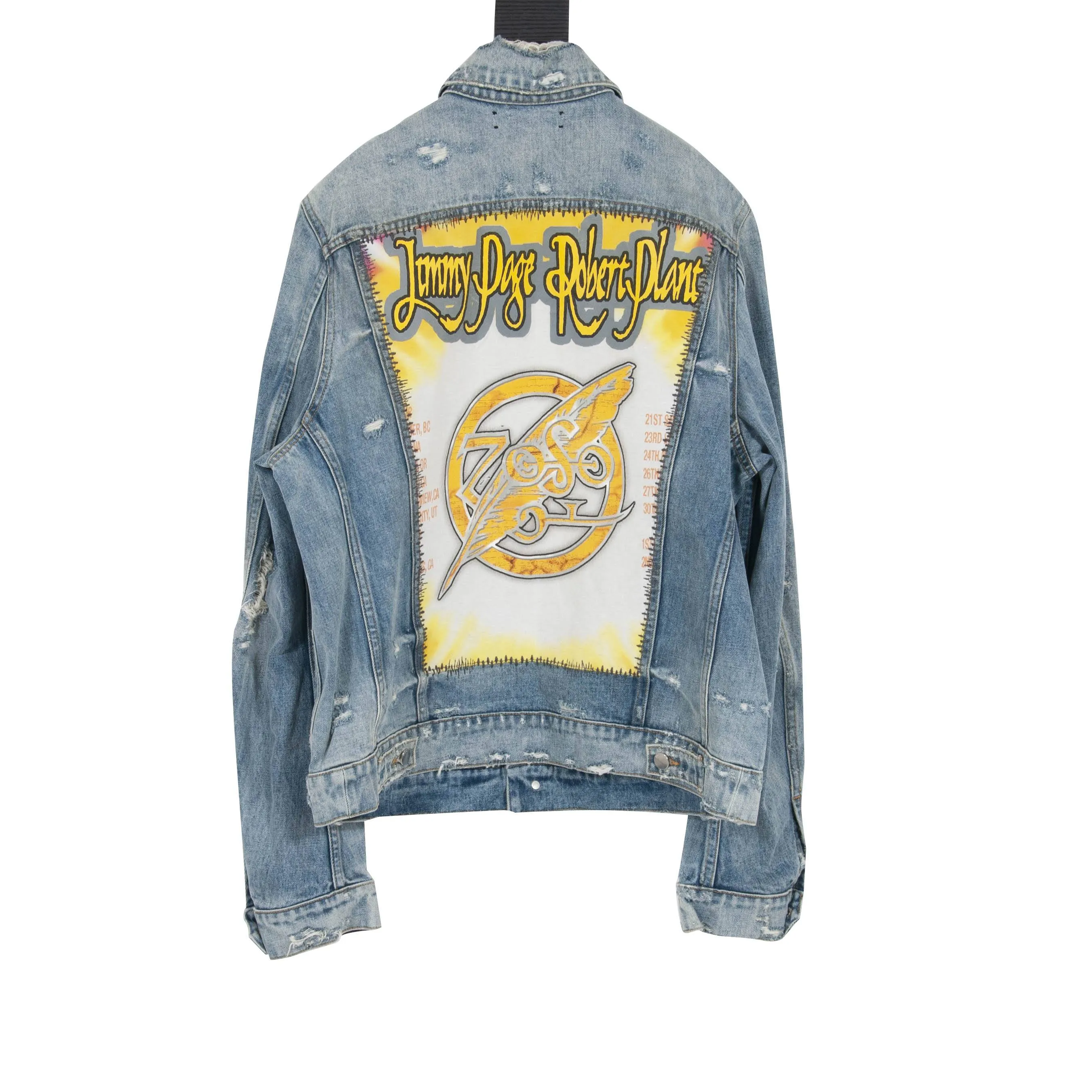 Light Wash Denim Trucker