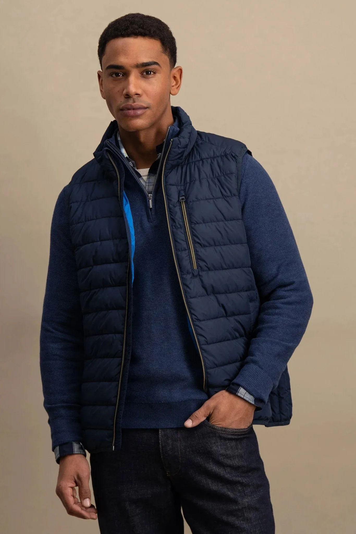 Light Weight Gilet - Dark Navy