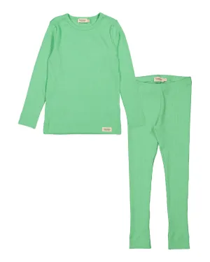Longsleeve Plain Spring Set - Cale Green