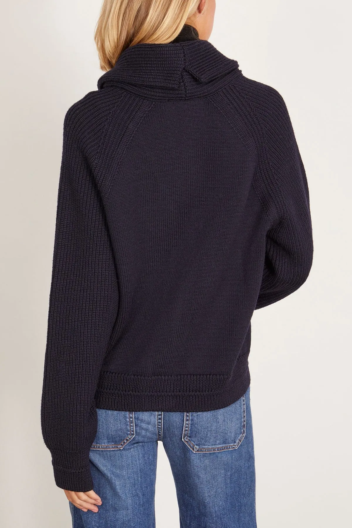 Lou Cardigan in Navy