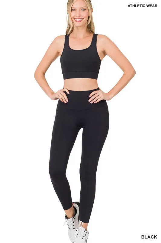Lulu Leggings/Sport Bra Set