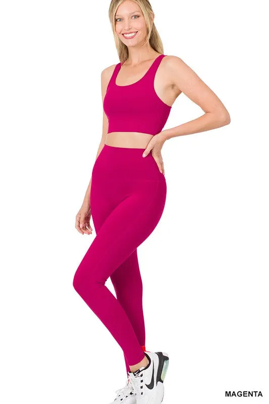 Lulu Leggings/Sport Bra Set