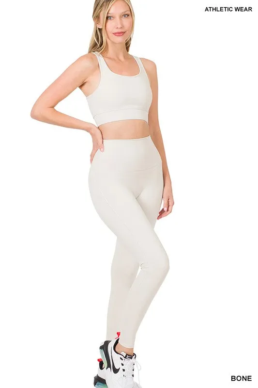 Lulu Leggings/Sport Bra Set
