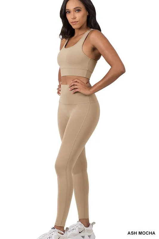 Lulu Leggings/Sport Bra Set