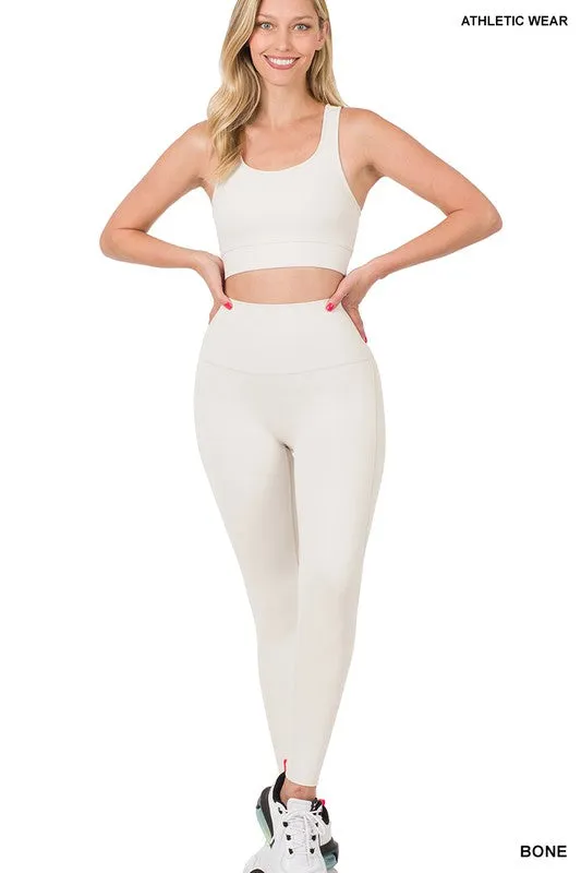 Lulu Leggings/Sport Bra Set