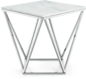 Meridian Furniture - Skyler End Table In Chrome - 244-E