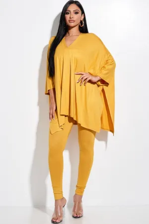 Mikaela 2PC Pants Set - Mustard
