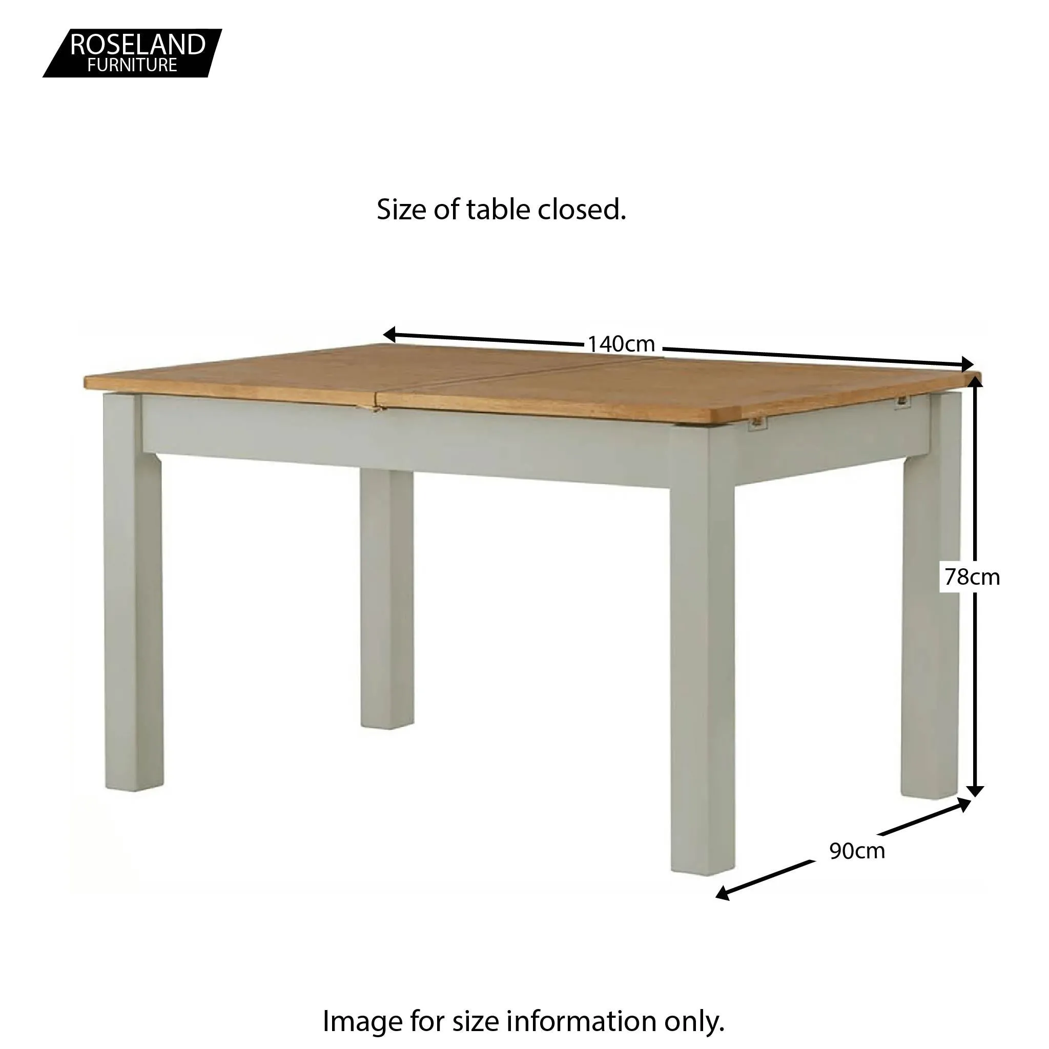 Padstow Grey 140-180cm Extending Table