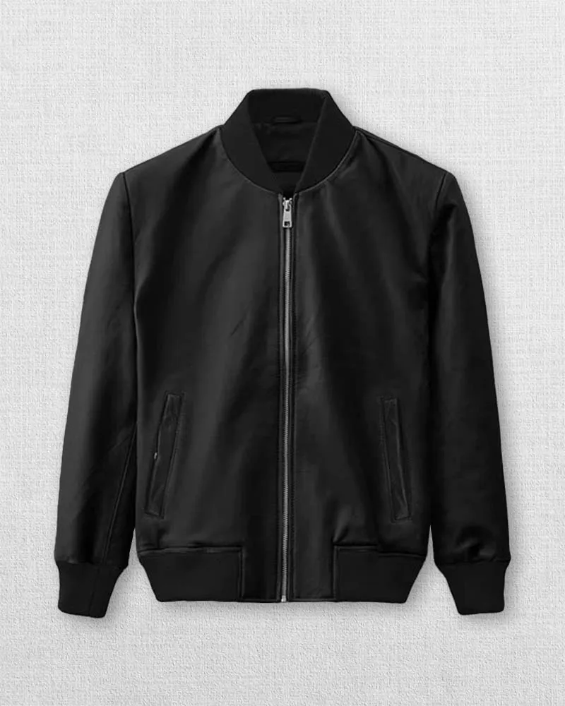 PITBULL BLACK LEATHER JACKET