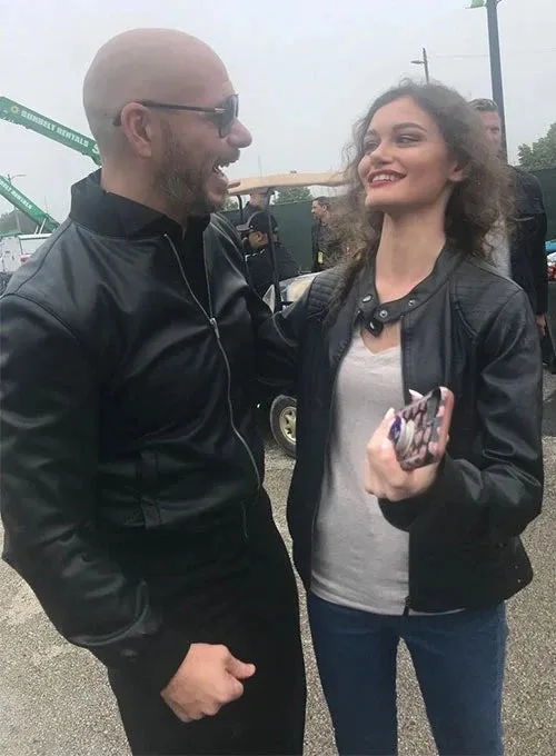PITBULL BLACK LEATHER JACKET