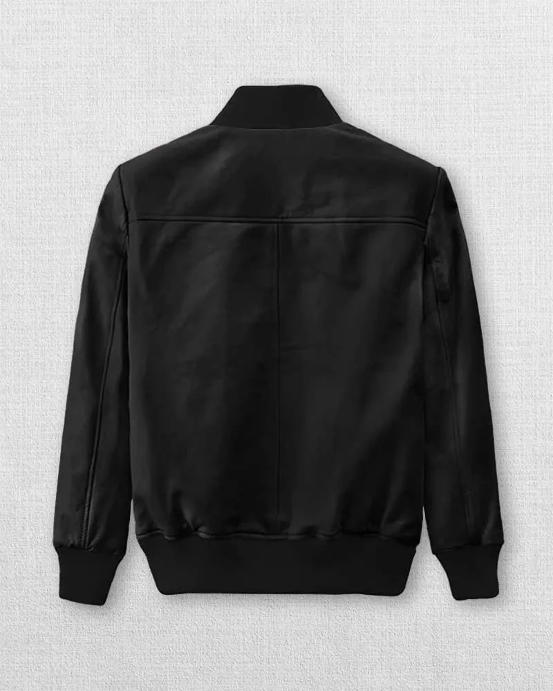 PITBULL BLACK LEATHER JACKET