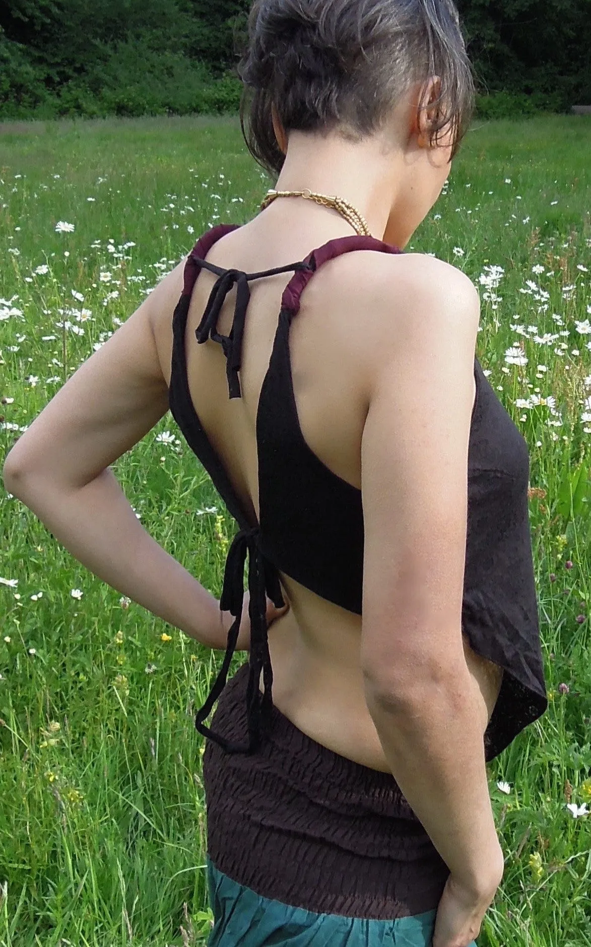 Pixie Fairy Backless Top