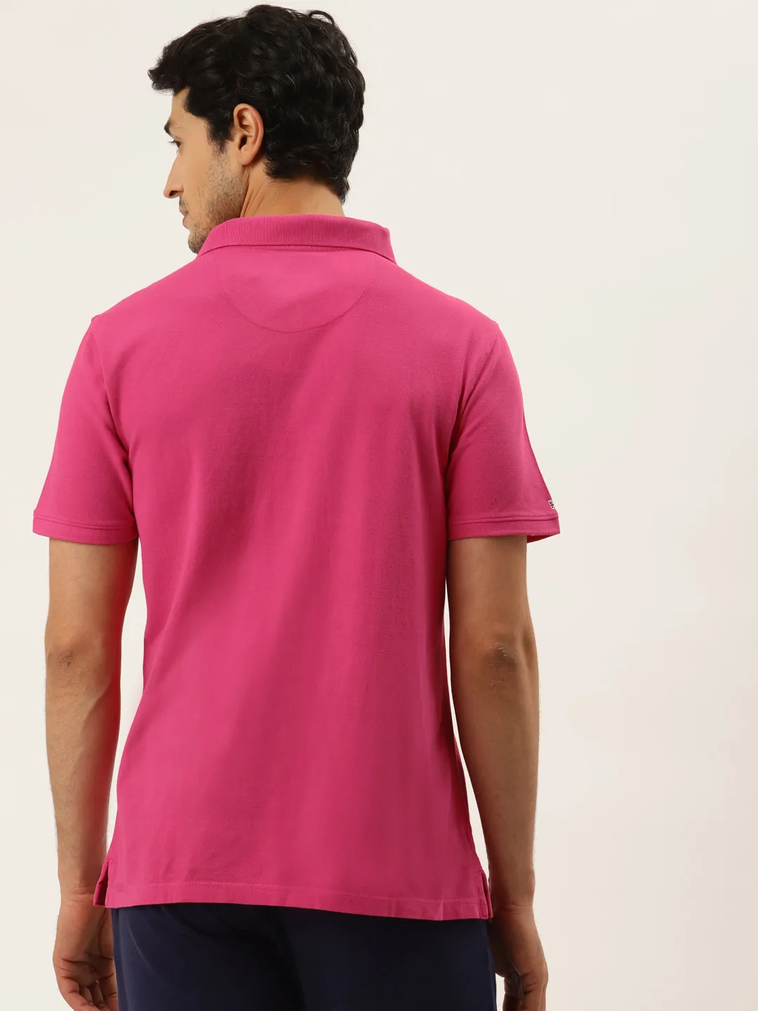 Premium Cotton Striped Half Sleeve Polo