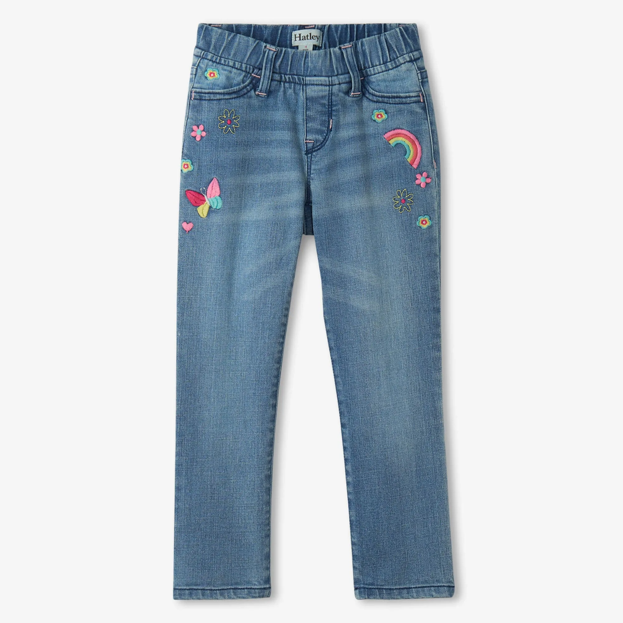 Pretty Patches Stretch Denim Jeans