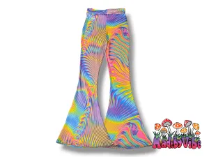 Prismatic Flare Pants - Ready to Ship