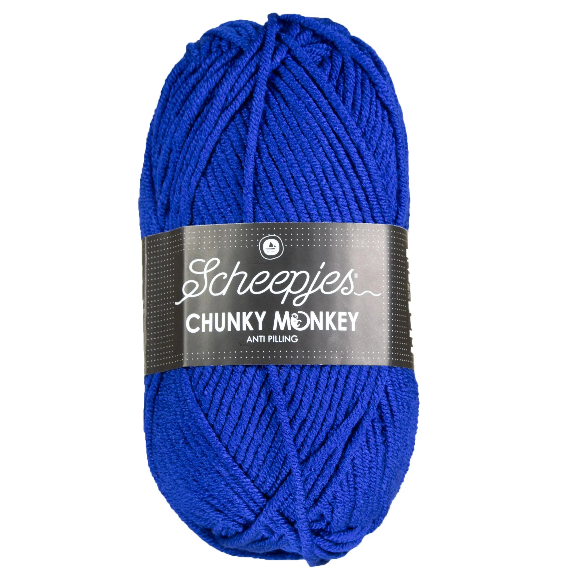 Scheepjes Chunky Monkey Yarn - 1117 Royal Blue