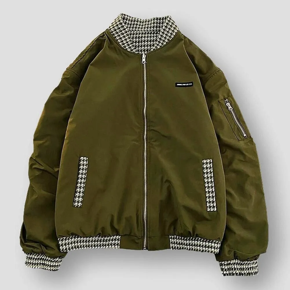 Sky Morris Killeen Timeless Reversible Bomber Jacket