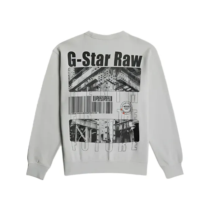 Substance Back Relaxed Sweatshirt (Mercury) - D26278-D257-G987