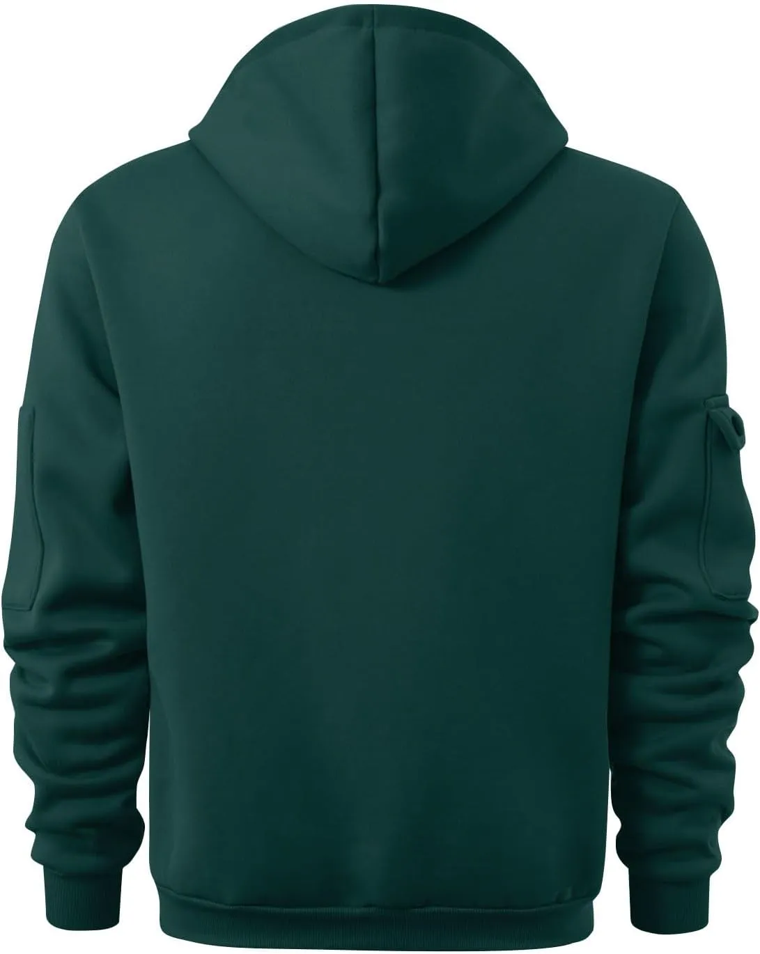 Tactical Hoodies for Men Outdoor Athletic Quarter Zip Pullover Winter Warm Long Sleeve Hooded Sweatshirt with Pockets